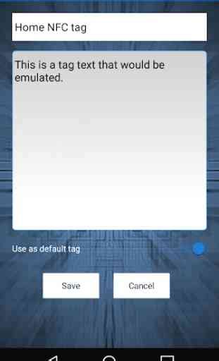 emulate nfc tag android